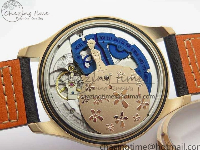 MIROTIME 0730 Big Pilot Real PR IW502701 RG YLF 1:1 Best Edition Blue Dial On Calfskin Strap A Classic 7225